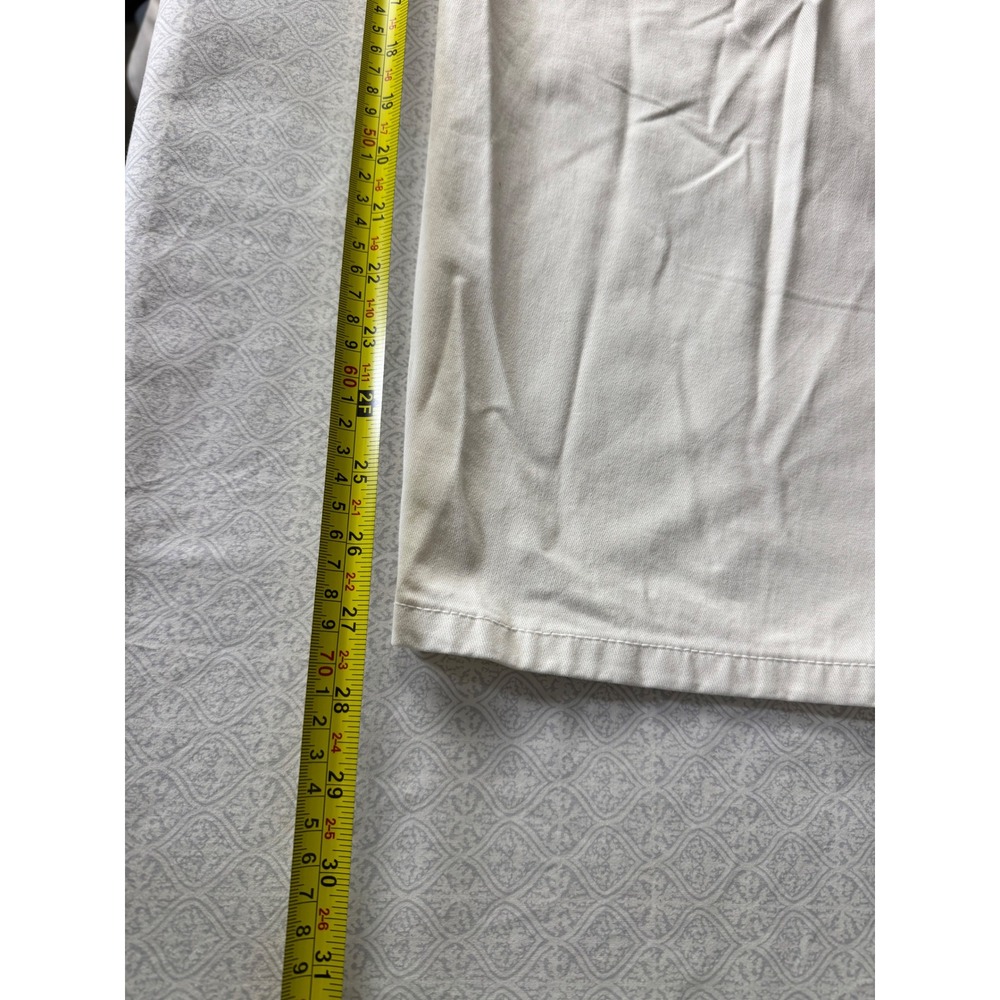 Velvet by Graham & Spencer Off White Cotton Painter Pants Wide Leg Size 8 NWT - Picture 10 of 11